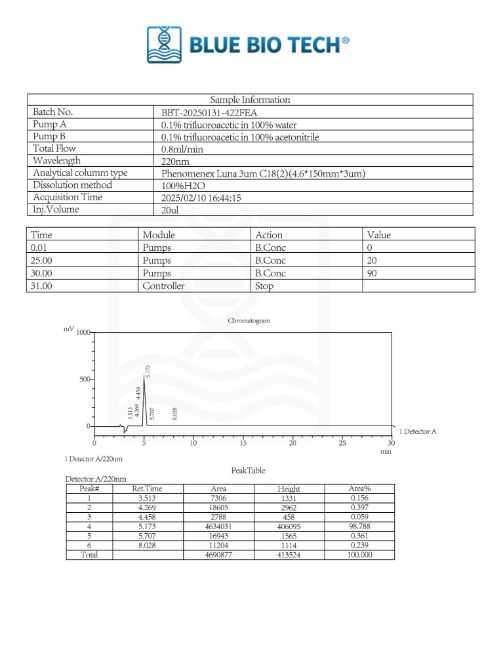 Picture of Epithalon-Telomerase-Activating Research