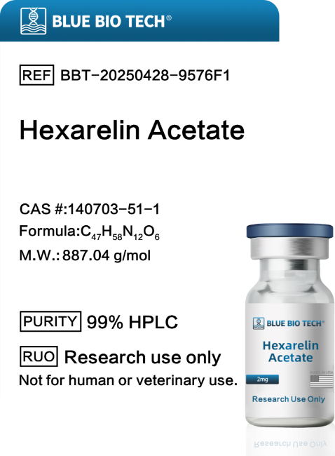 Picture of Hexarelin Acetate-Synthetic GHS Peptide