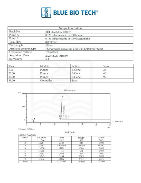 Picture of Kisspeptin-10 – Hypothalamic Neuropeptide-5mg