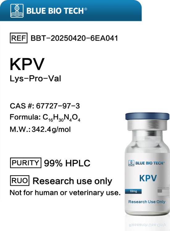 Picture of KPV – α-MSH Fragment Anti-Inflammatory Peptide-10mg