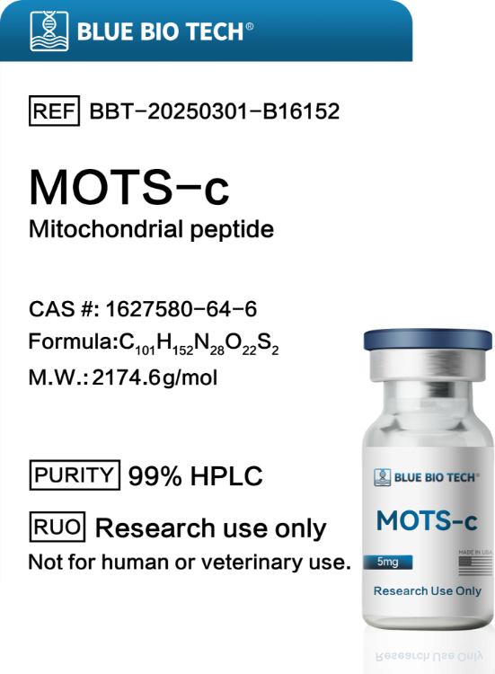 Picture of MOTS-c – Mitochondrial-Derived Research Peptide-5mg